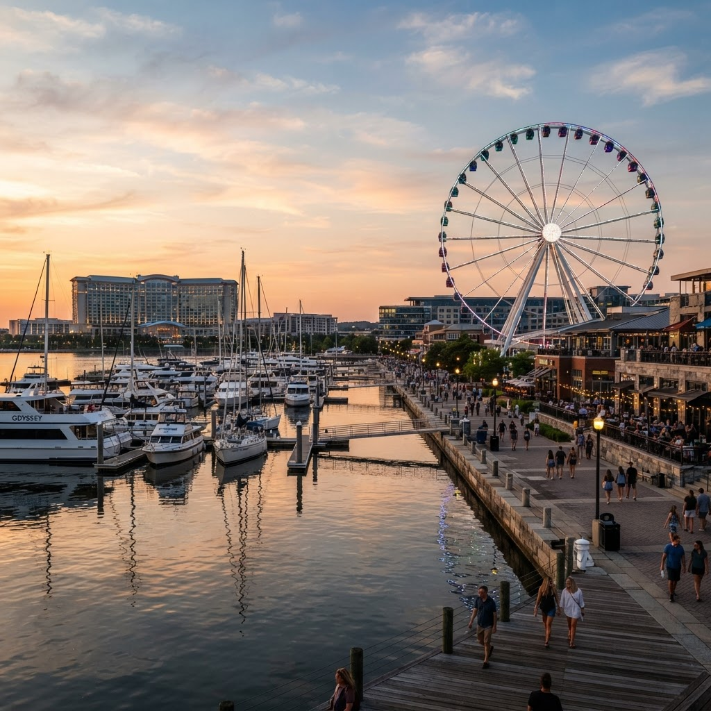 The Capital Wheel at National Harbor in Maryland